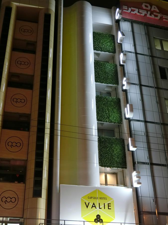 Capsule Hotel Valie Ebisucho Osaka Exterior foto