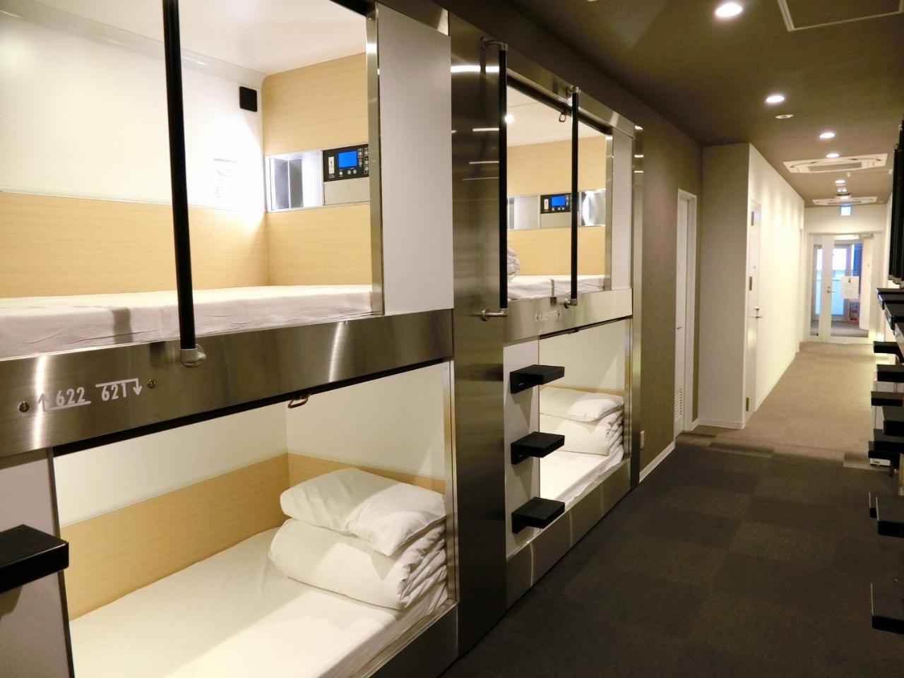 Capsule Hotel Valie Ebisucho Osaka Exterior foto